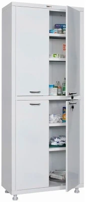 Шкаф медицинский Hilfe МД 2 1670/SS